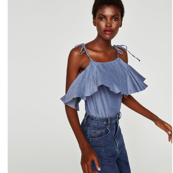 zara strappy bodysuit